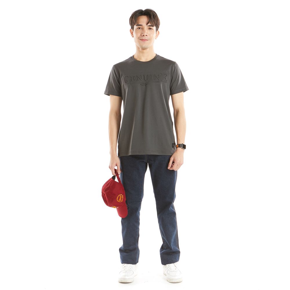 S/S T-SHIRT CHARCOAL M