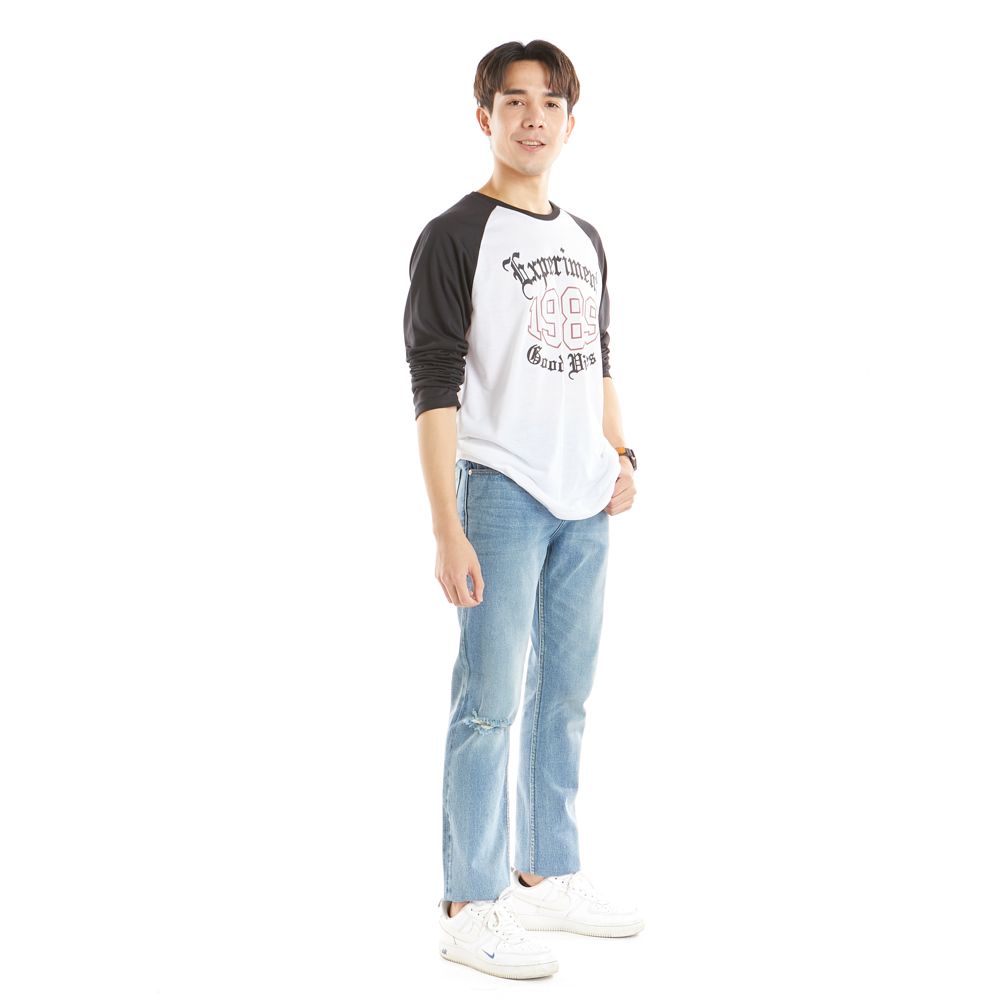 MESTYLE LONG SLEEVE T-SHIRT WHITE SIZE XL