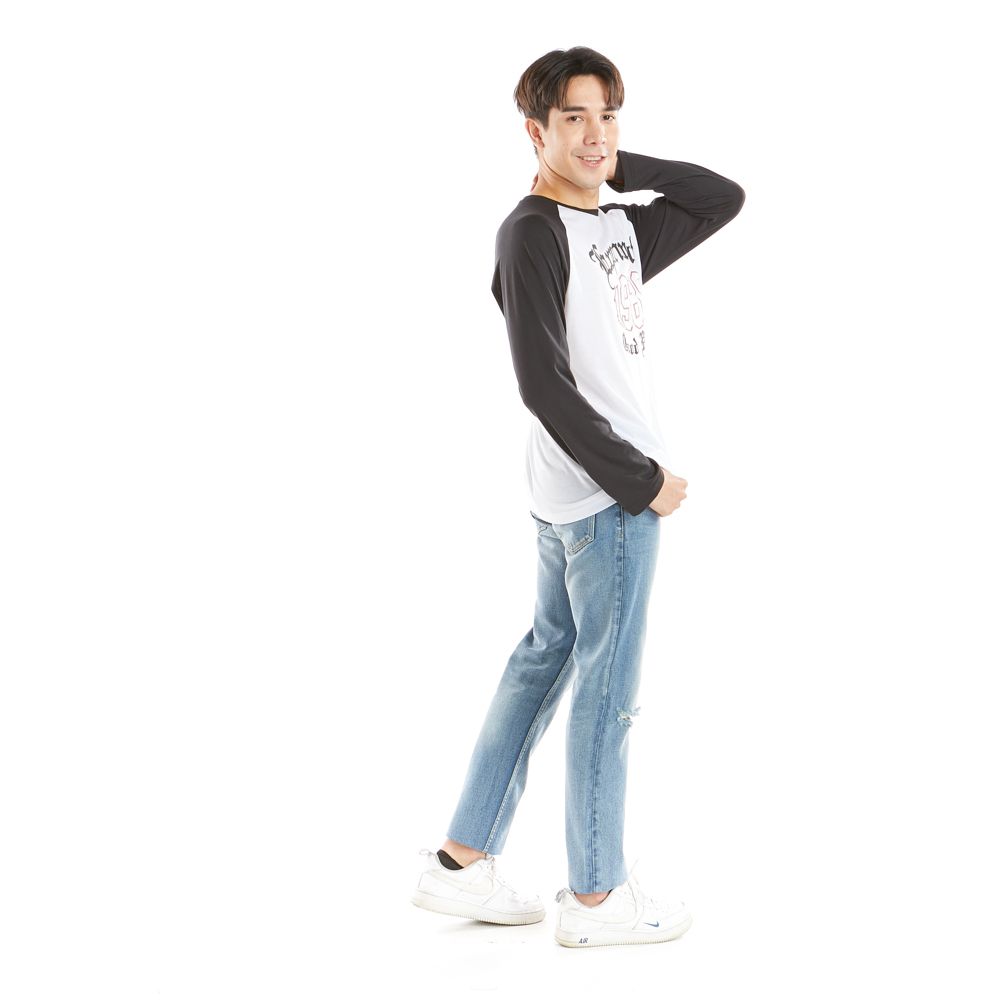 MESTYLE LONG SLEEVE T-SHIRT WHITE SIZE XL