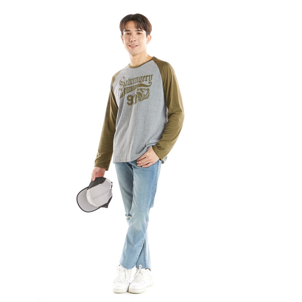 MESTYLE เสื้อแขนยาว สีเทา ไซซ์ XL