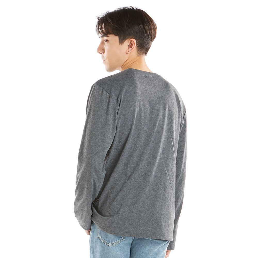 MESTYLE เสื้อแขนยาว สีเทาเข้ม ไซซ์ XL