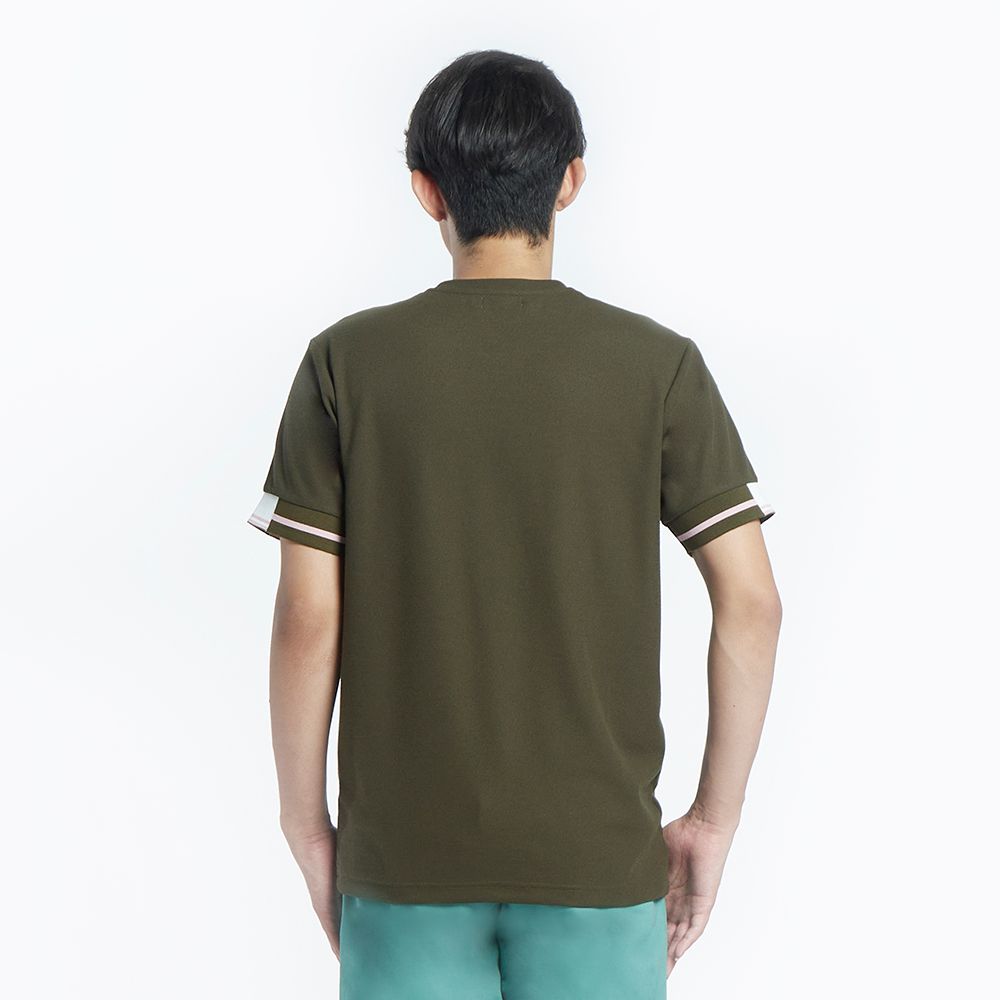 MESTYLE เสื้อยืดแขนสั้น สีเขียว ไซซ์ L