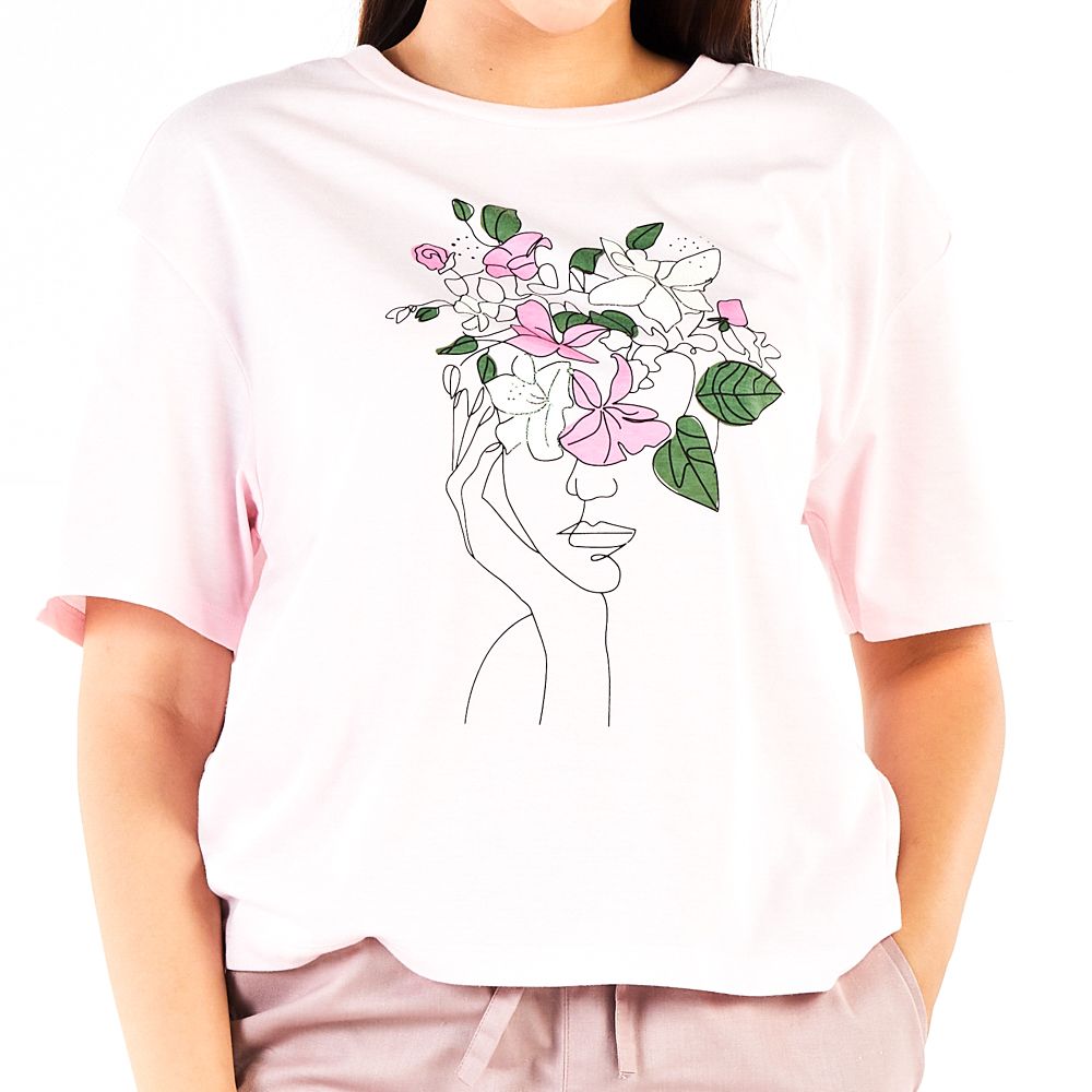 PRINTED TEE PINK XL