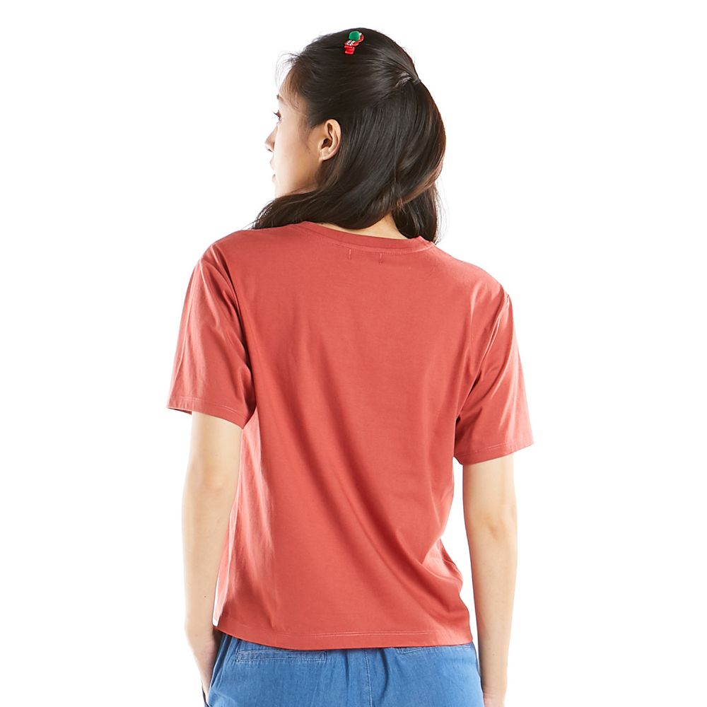 MESTYLE เสื้อยืดพิมพ์ลาย แดง ไซซ์ S