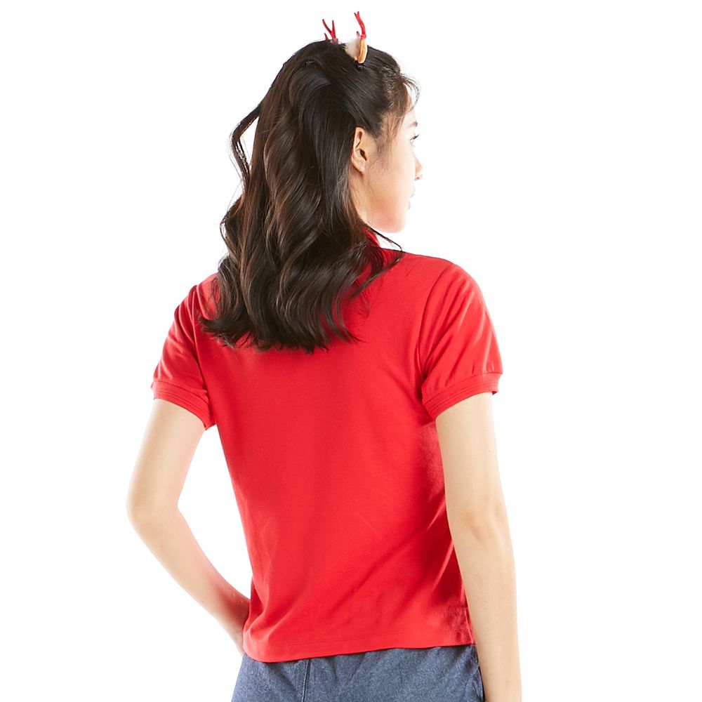 ME STYLE เสื้อโปโล แดง M