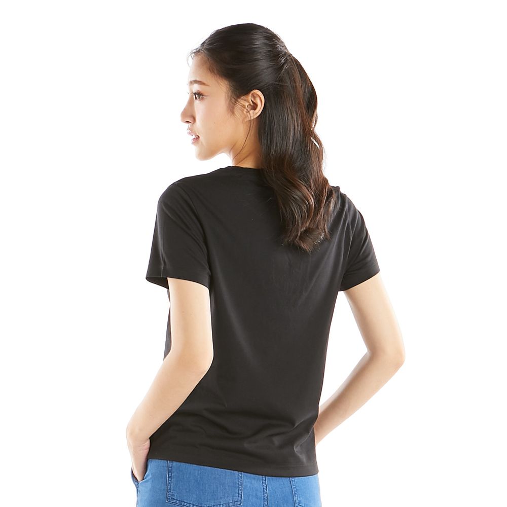 MESTYLE T-SHIRT WITH EMB BLACK SIZE S