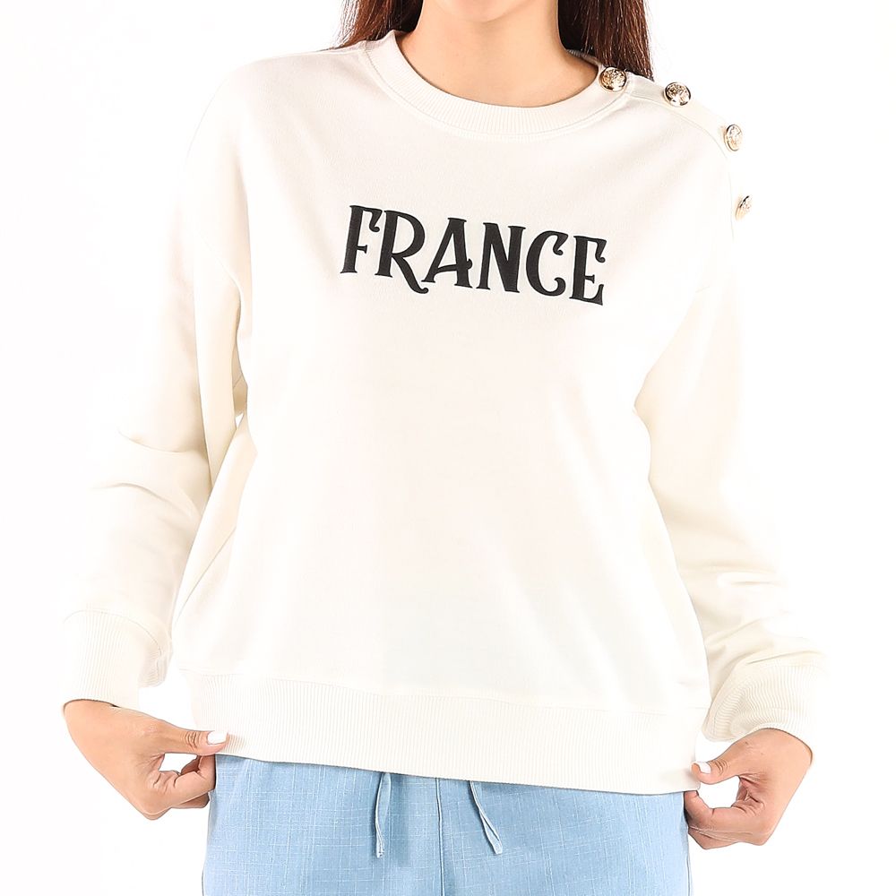 ME STYLE PULLOVER CREAM L