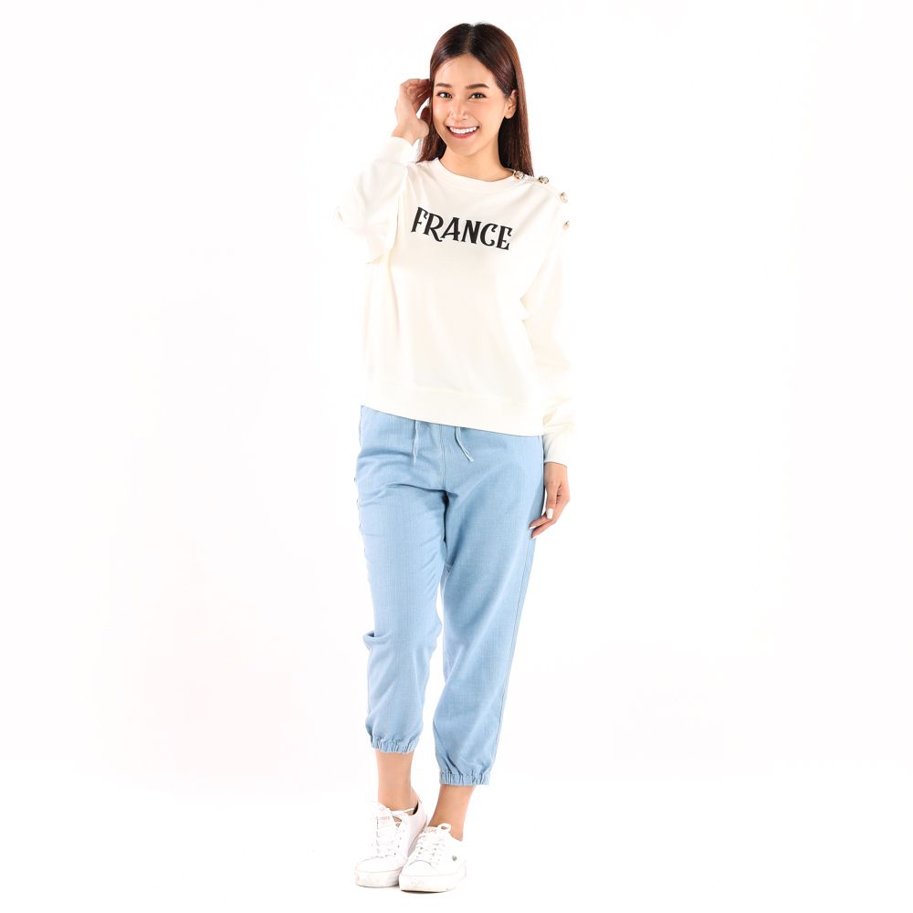 ME STYLE PULLOVER CREAM L