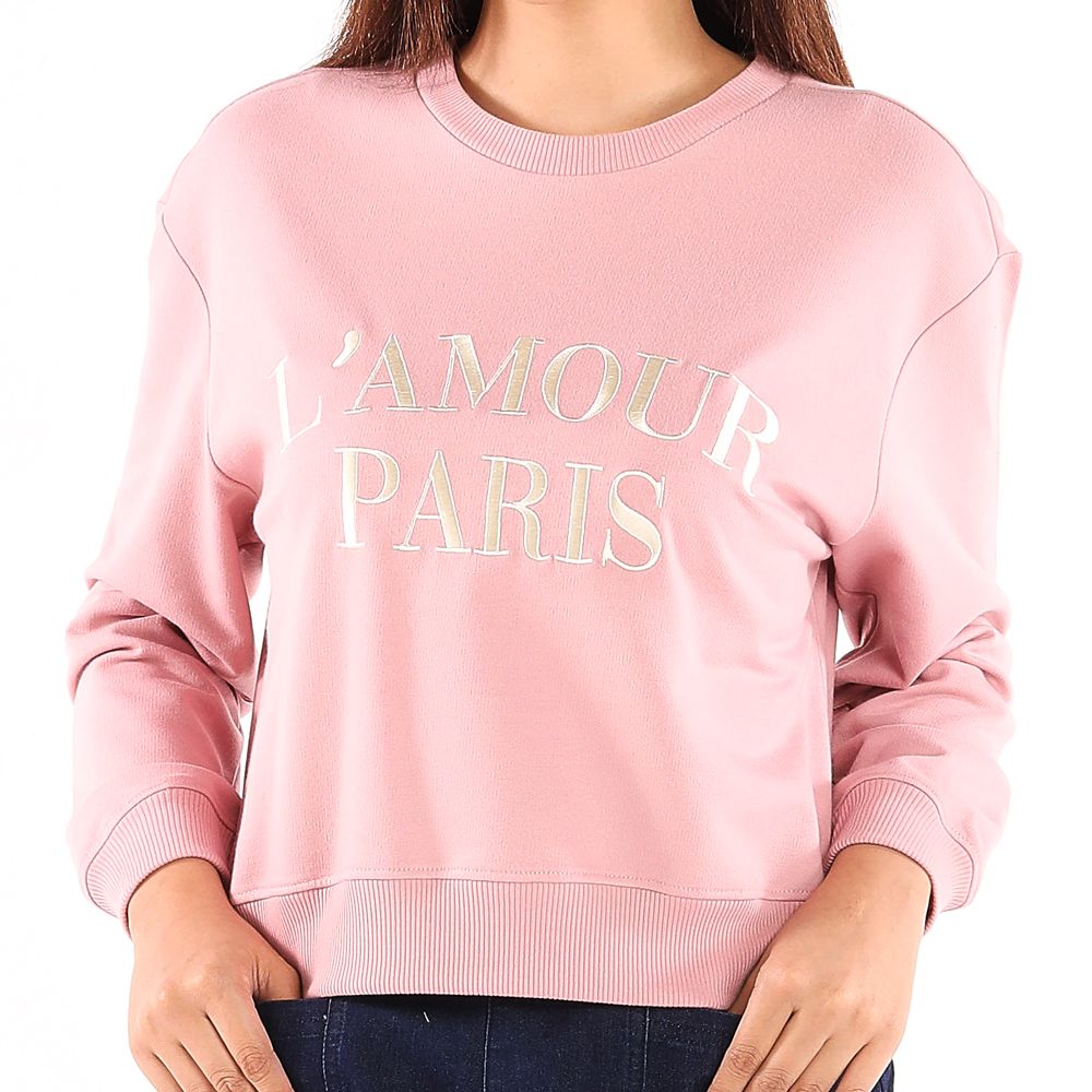 ME STYLE เสื้อแขนยาว ชมพู XL