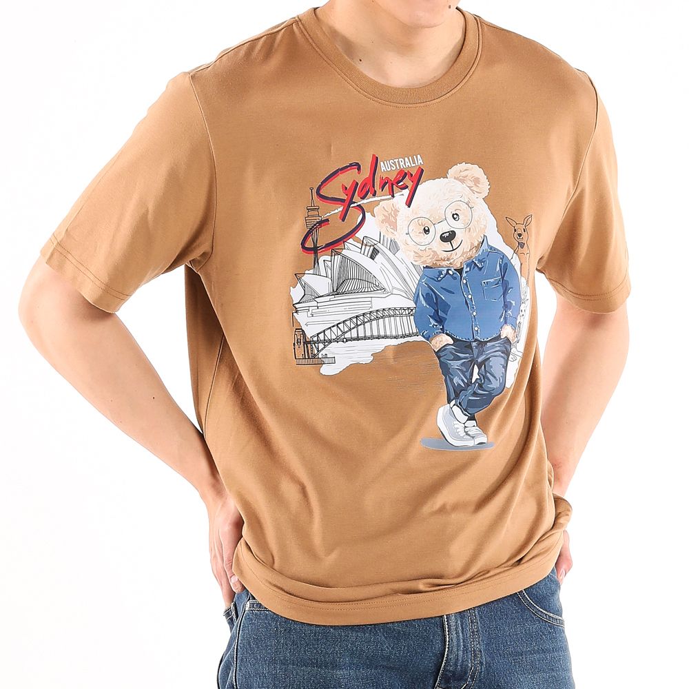 MESTYLE เสื้อหมี สีกากี ไซซ์ XL