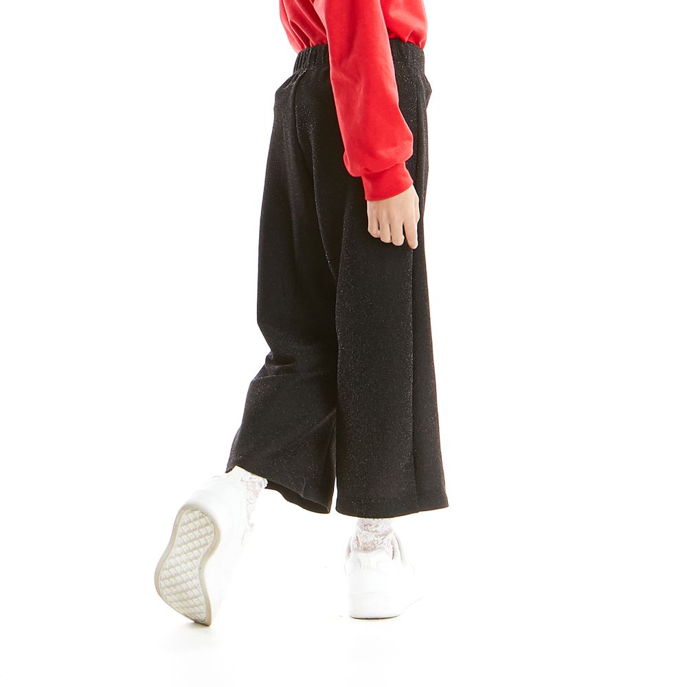 MESTYLE KNIT PANTS BLACK SIZE 7 YEAR