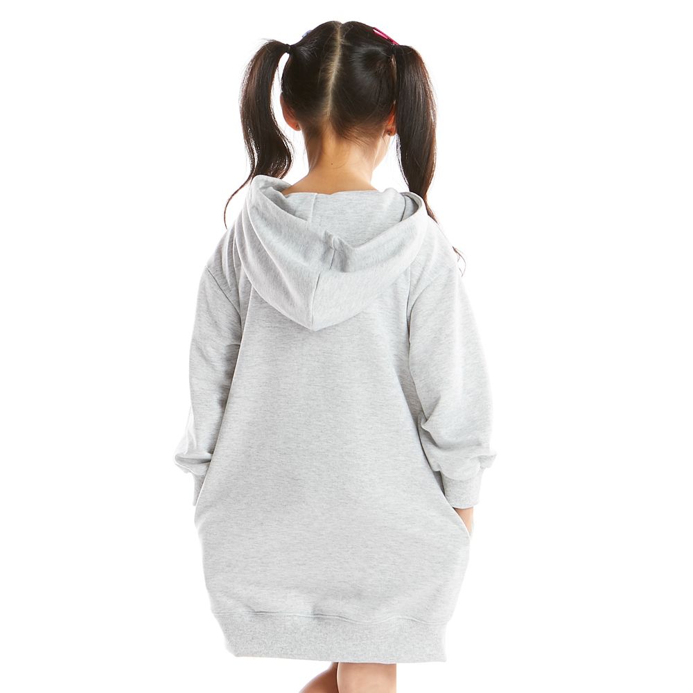 KNIT DRESS GREY 7 YEAR
