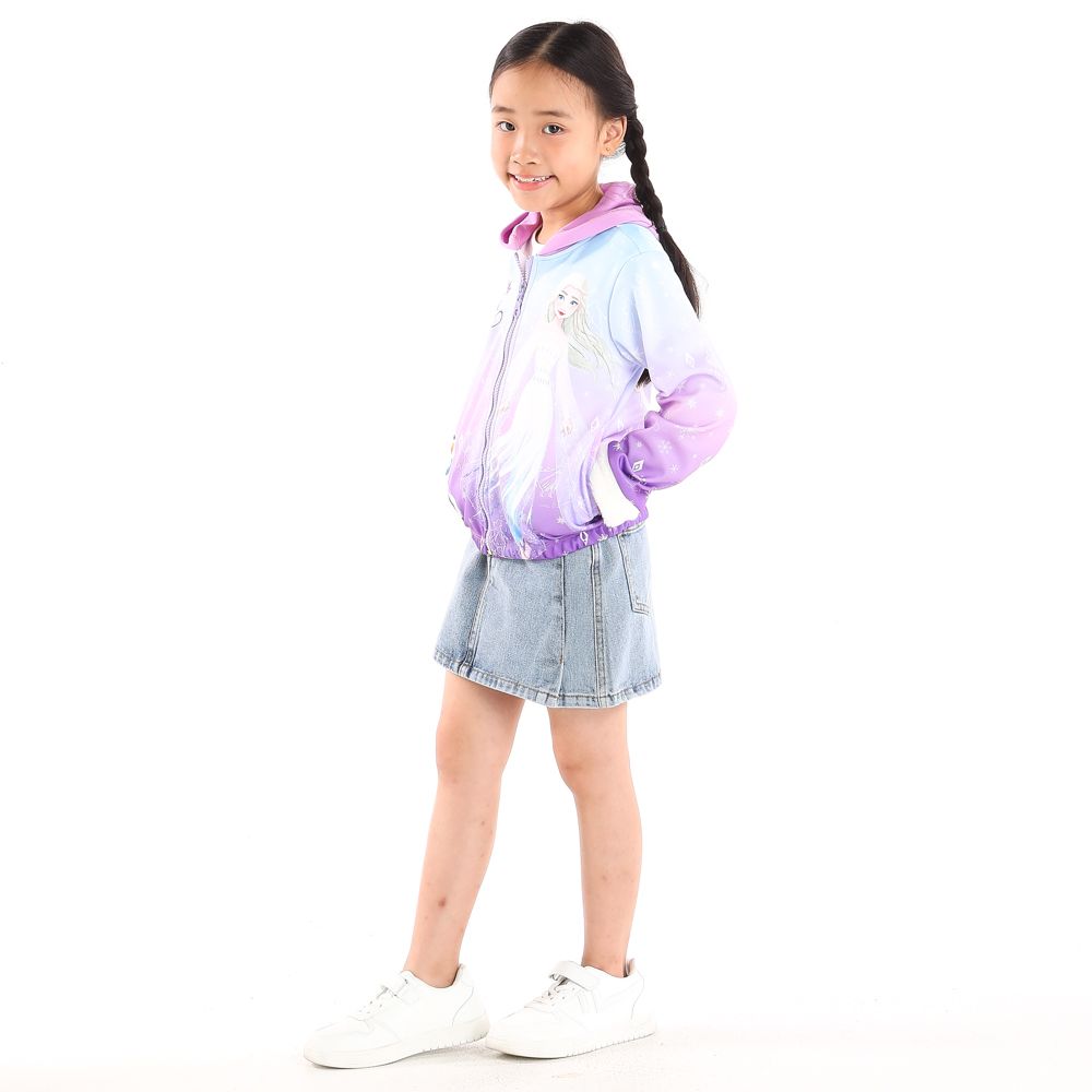DISNEY KNIT JACKET FROZEN BLUE 7 YEAR