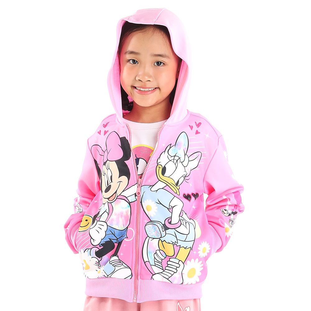 DISNEY KNIT JACKET MINNIE PINK 5 YEAR