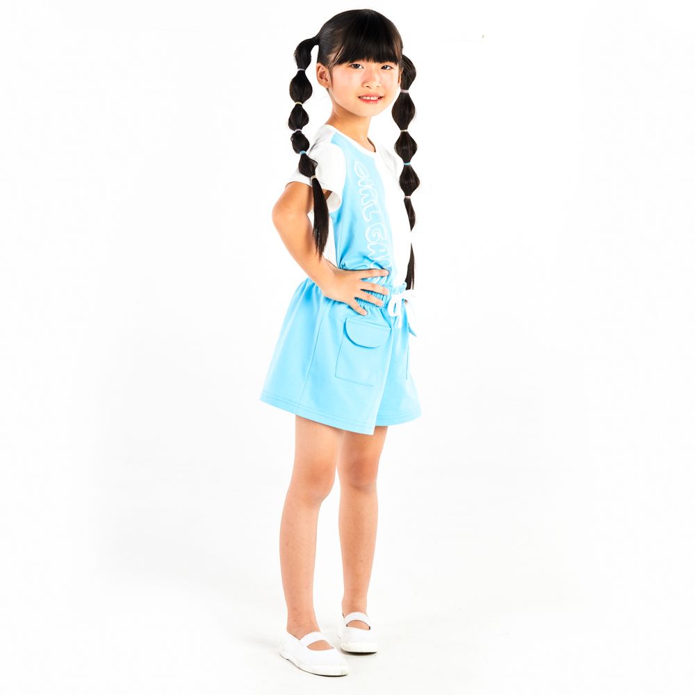 MESTYLE KNIT SHORTS BLUE SIZE 5 YEAR