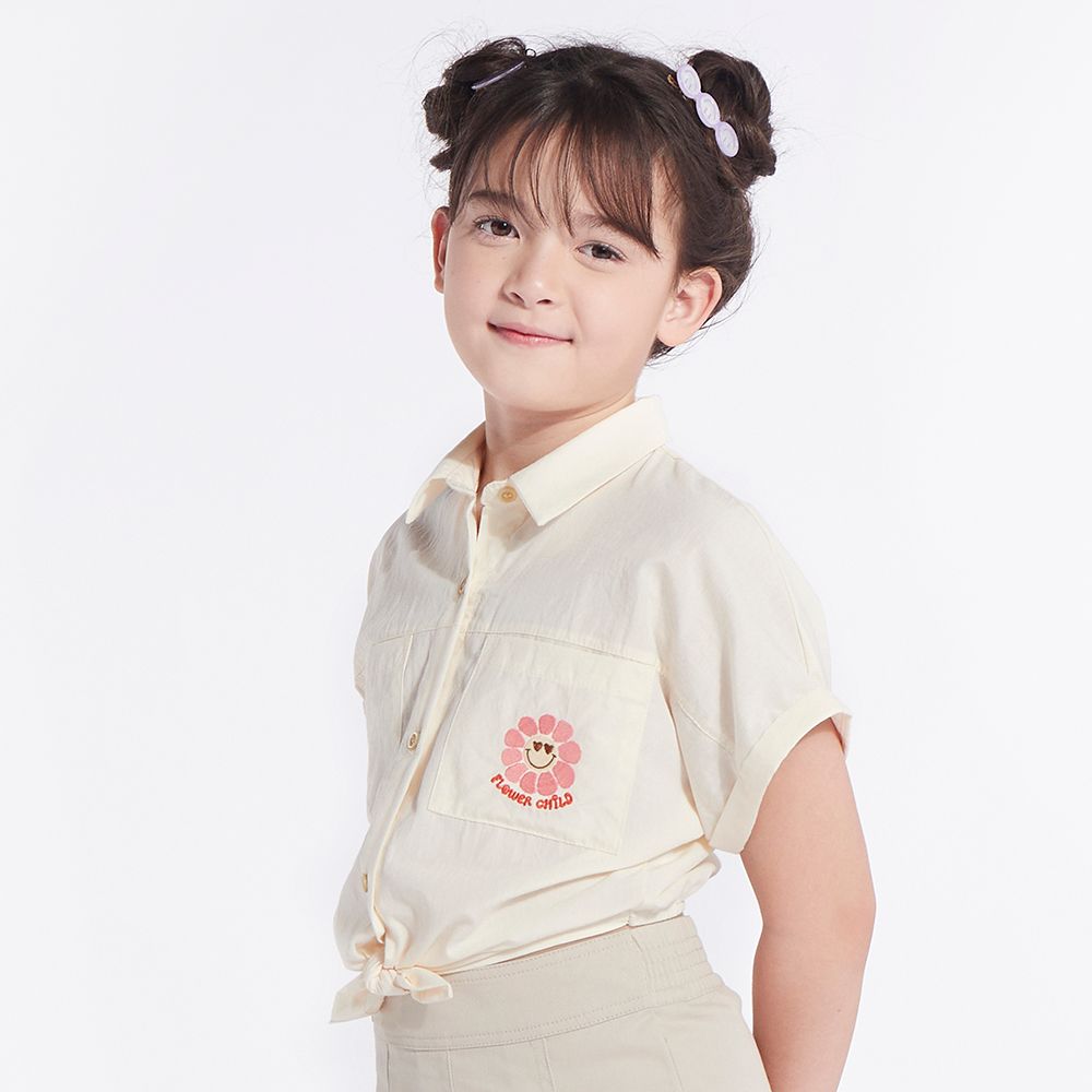 MESTYLE เสื้อเชิ้ต สีเหลือง ไซซ์ 7 ปี