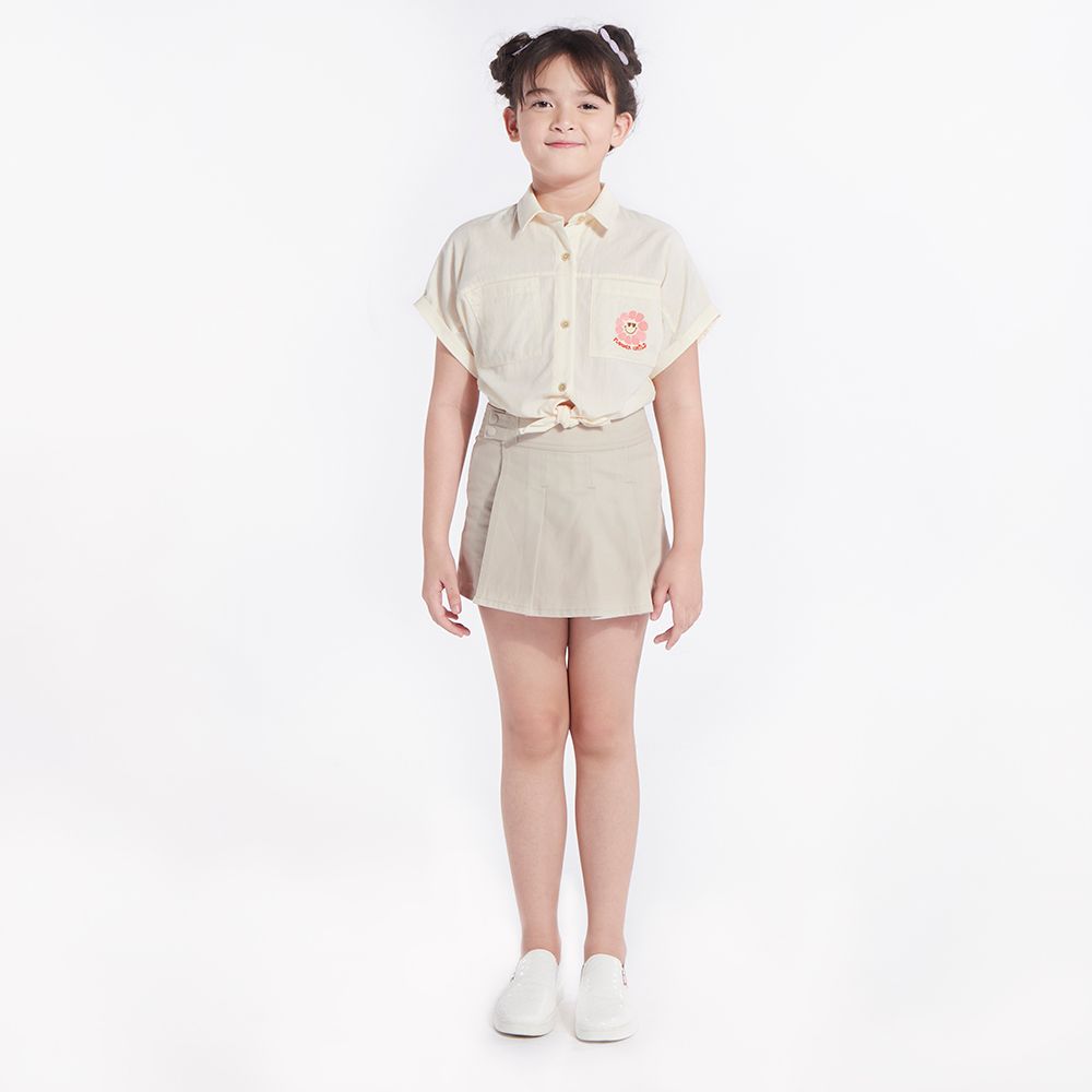 MESTYLE เสื้อเชิ้ต สีเหลือง ไซซ์ 7 ปี