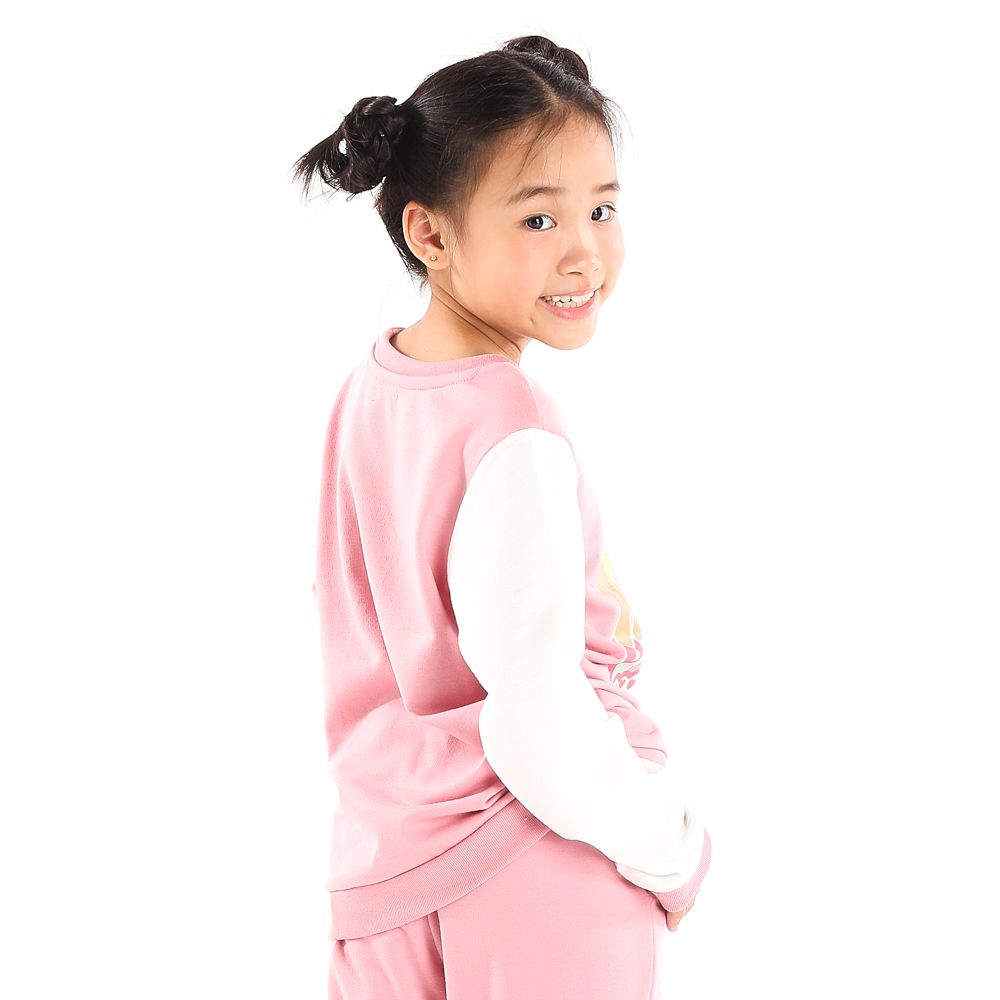 ME STYLE เสื้อยืดแขนยาว ชมพู 5 ปี