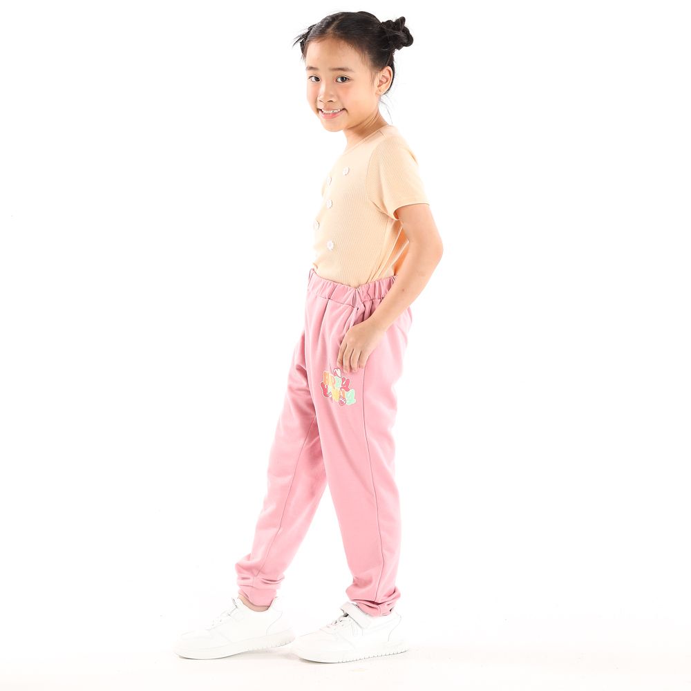 MESTYLE กางเกงขายาว สีชมพู ไซส์ 7 ปี