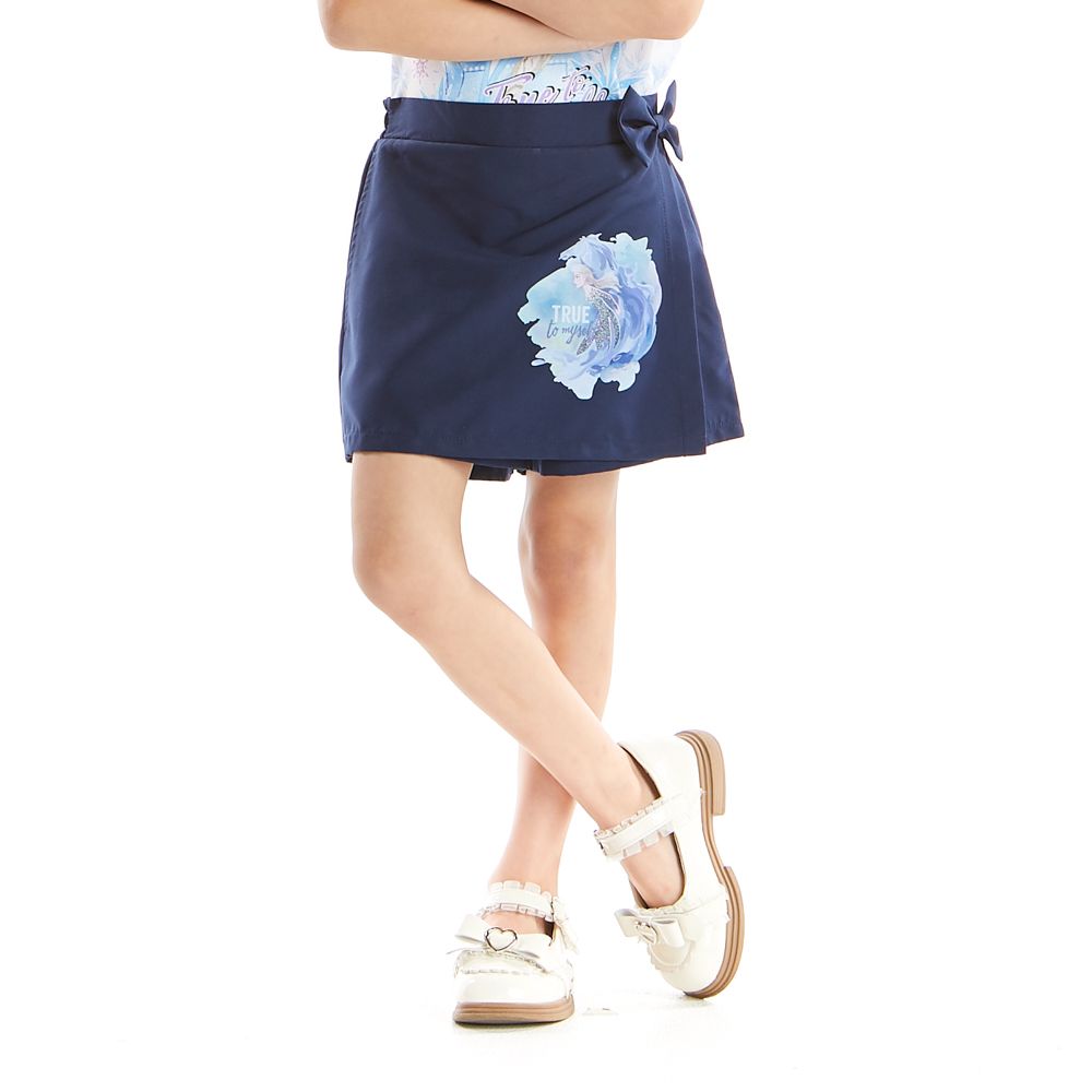 กางเกงกระโปรง FROZEN น้ำเงิน 7 ปี