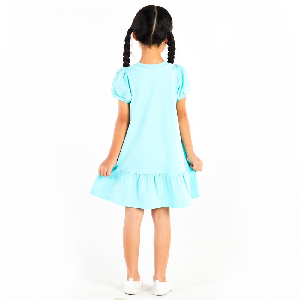 MESTYLE KNIT DRESS LIGHT BLUE SIZE 7 YEAR