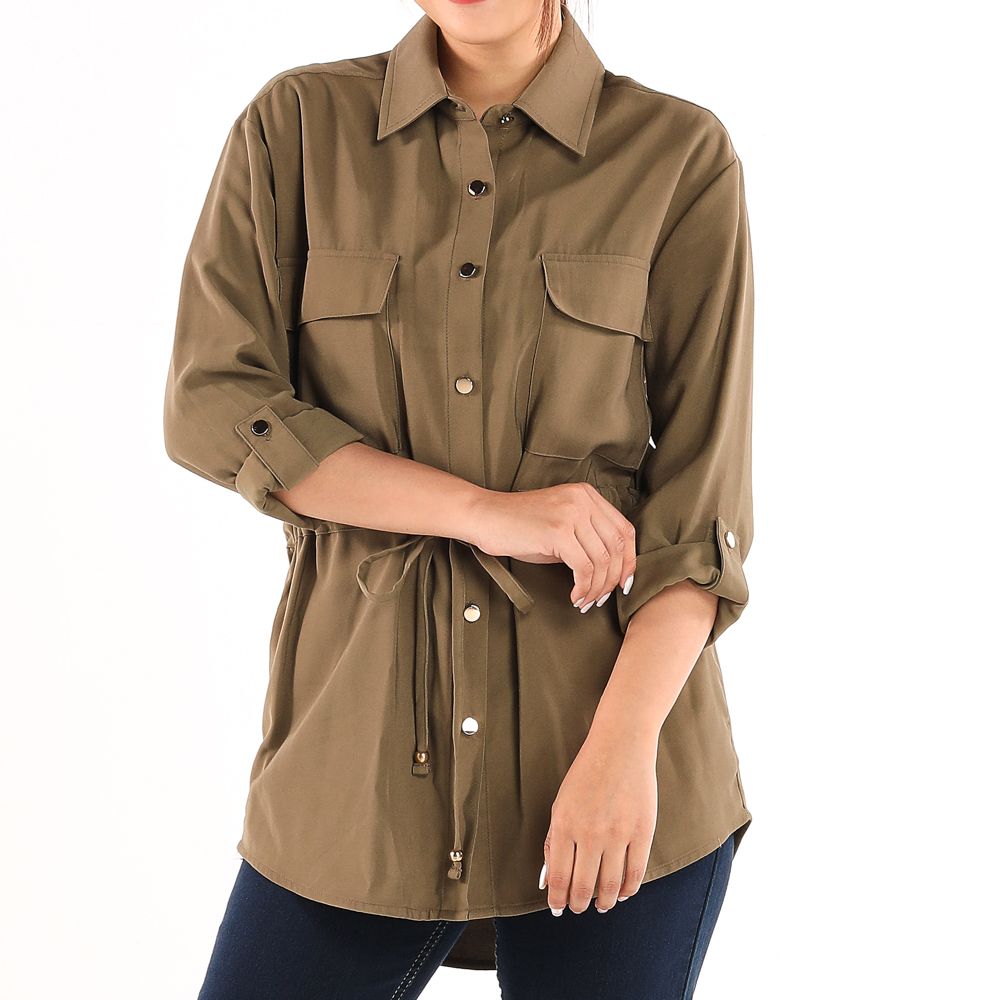 ME STYLE UTILITY JACKET GREEN L