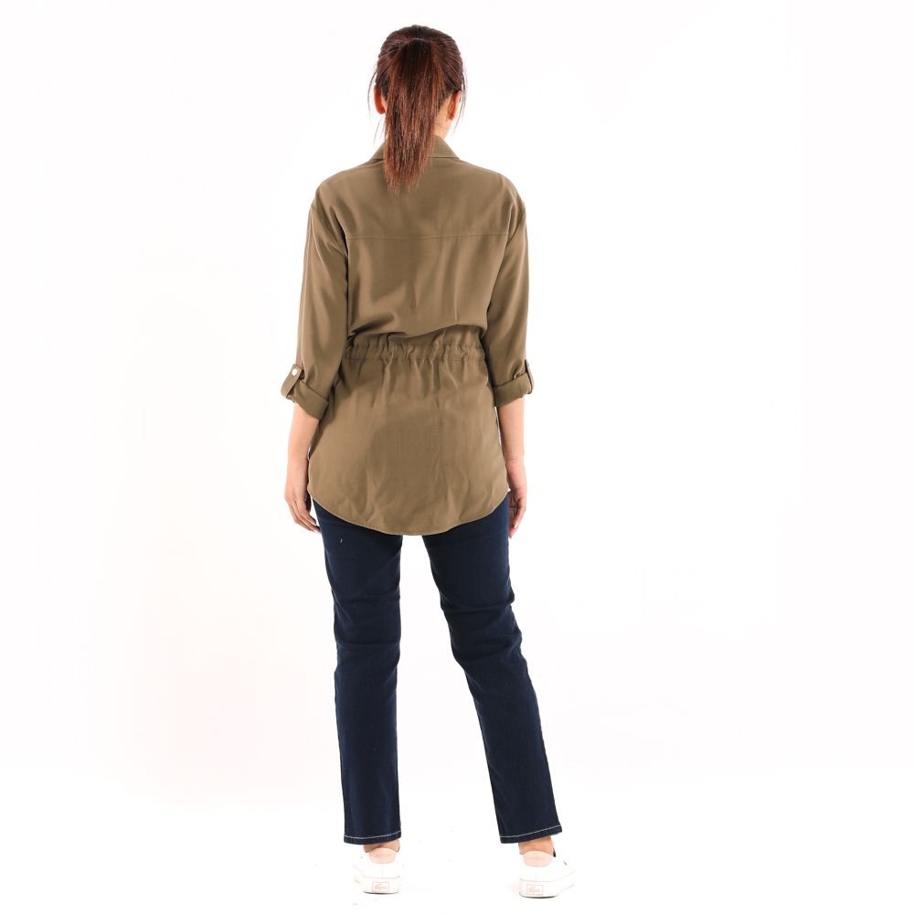 ME STYLE UTILITY JACKET GREEN L