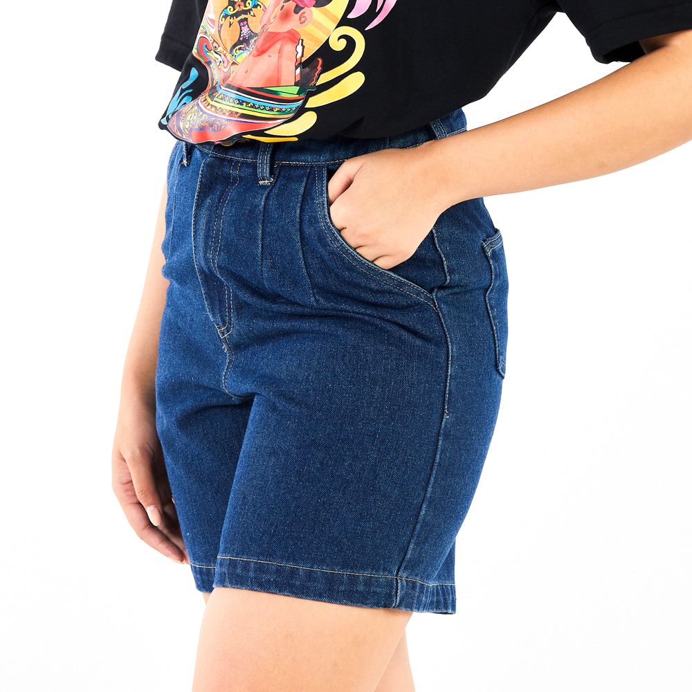 MESTYLE DENIM SHORTS DARK BLUE SIZE XL