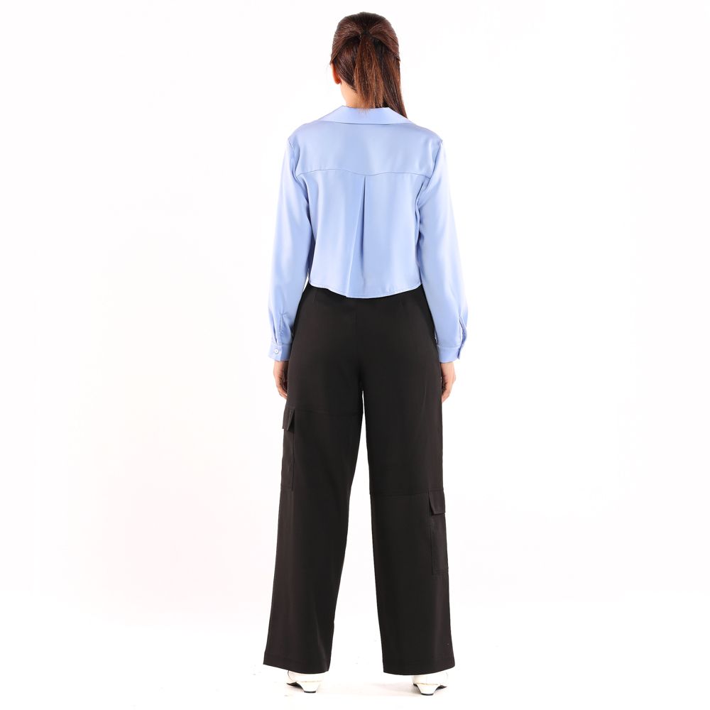 MESTYLE FASHION CARGO PANTS BLACK SIZE XL