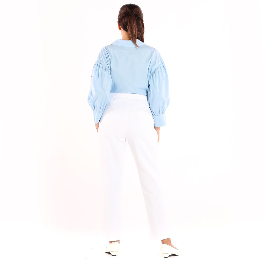 MESTYLE TWILL PANTS WHITE SIZE L