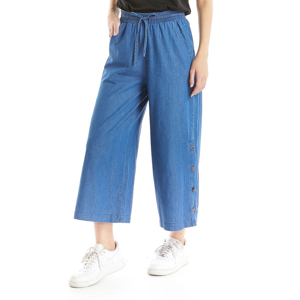 MESTYLE WIDE LEG CAPRI DARK COLOR SIZE XL