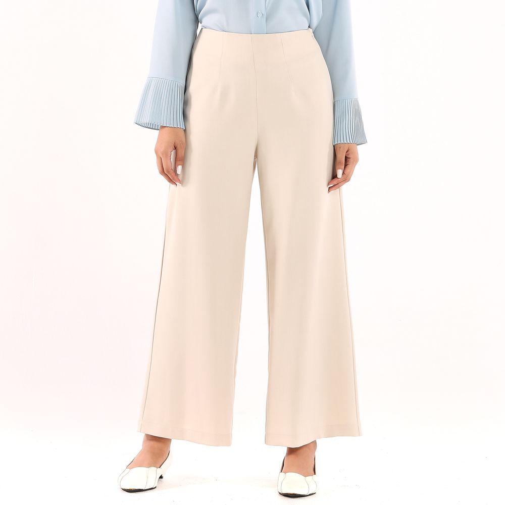 ME STYLE PANTS WITH DETAIL BEIGE XL