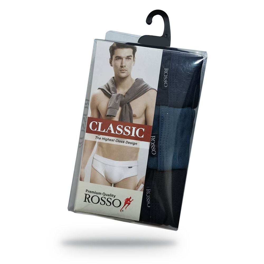 ROSSO UNDERWEAR SPANDEX DK PACK 3 SIZE L