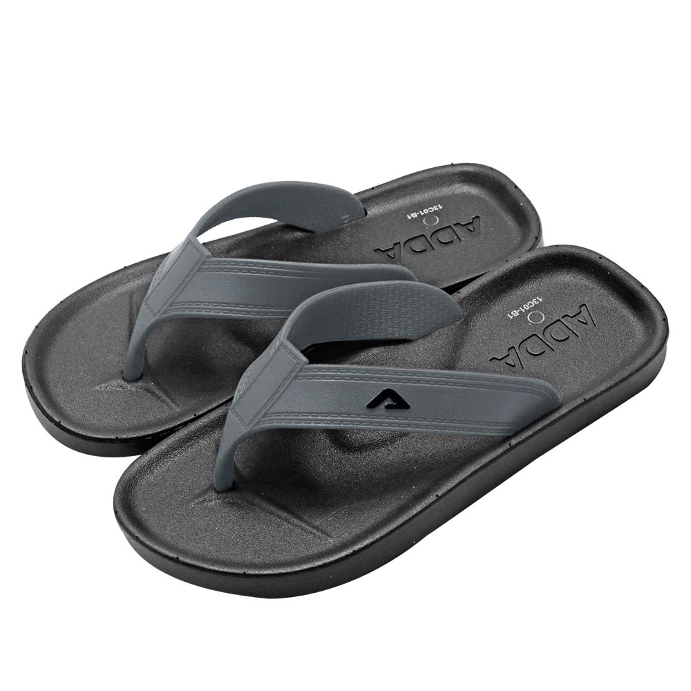 ADDA รองเท้าแตะหูคีบชาย สีเทา ไซส์ 8