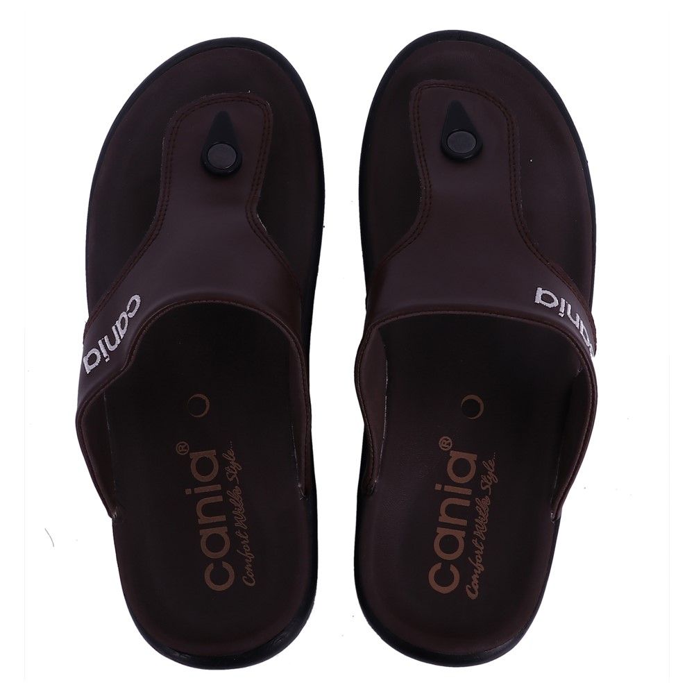CANIA รองเท้าแตะบุรุษ สีน้ำตาล ไซส์ 39