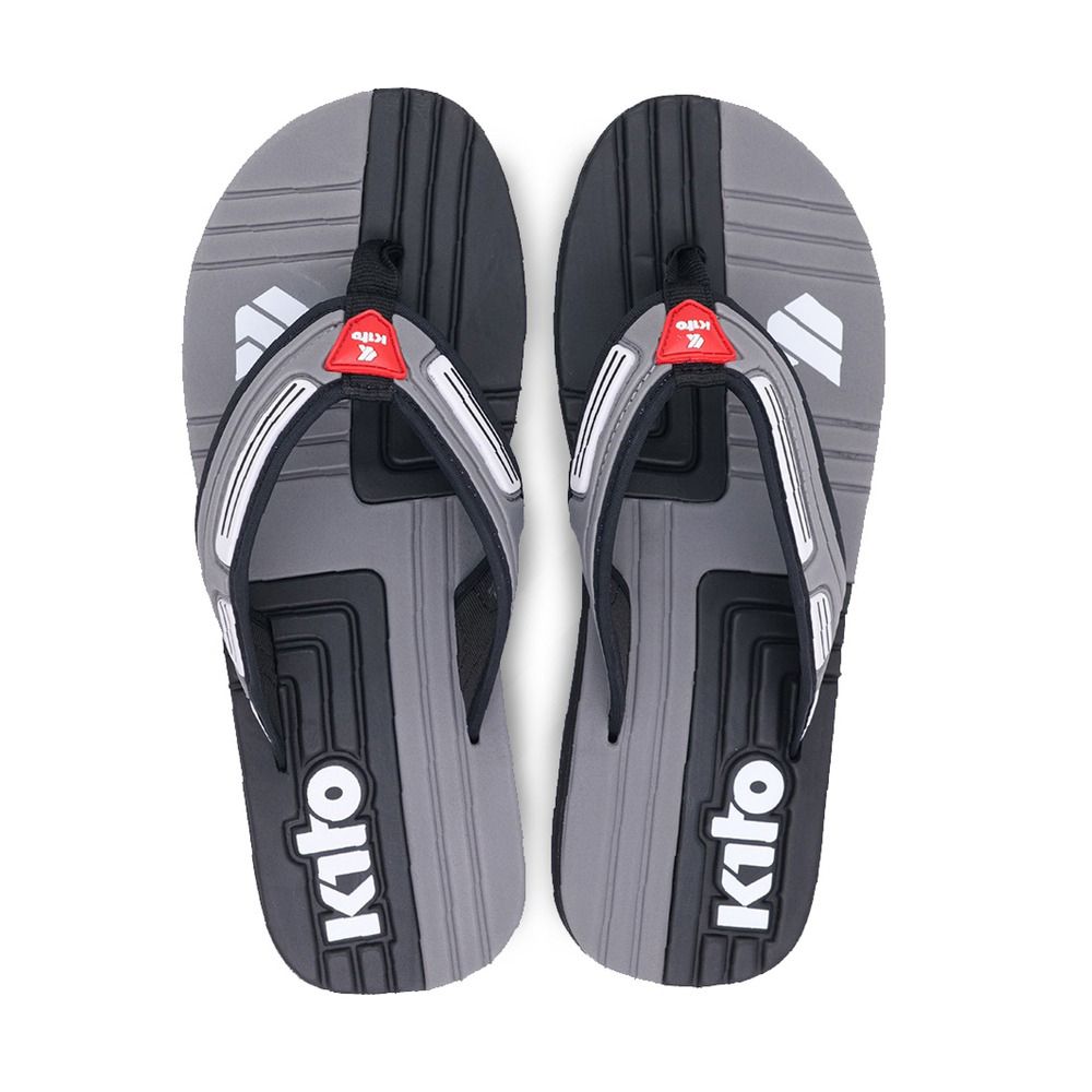 KITO รองเท้าแตะบุรุษดำสีดำ ไซส์ 41