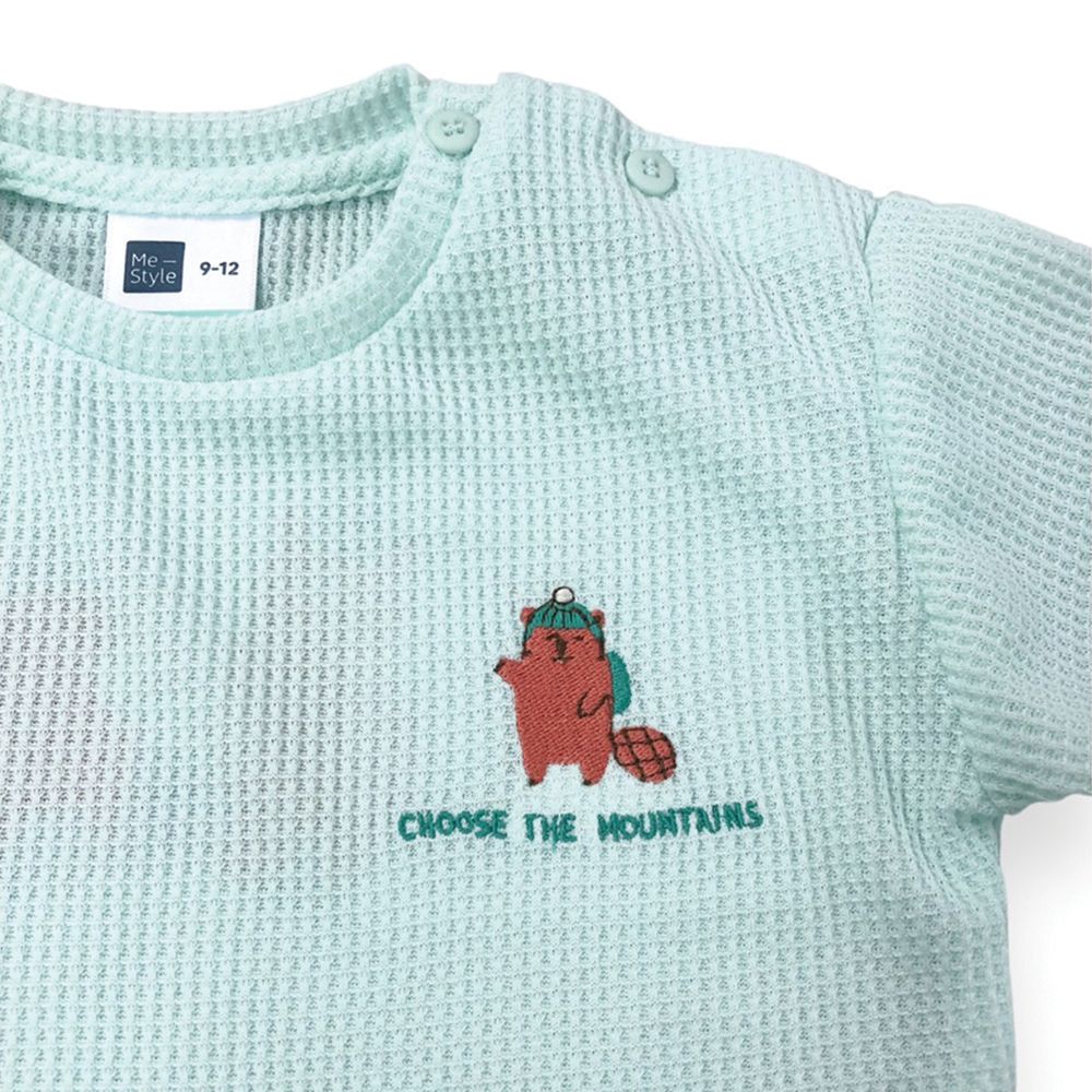 T-SHIRT GREEN 12-18 MOTH