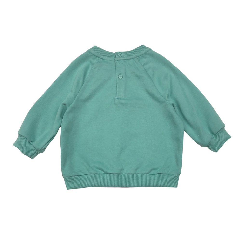 ME STYLE เสื้อแขนยาวAUTUMN ROAD เขียว 9-12 เดือน