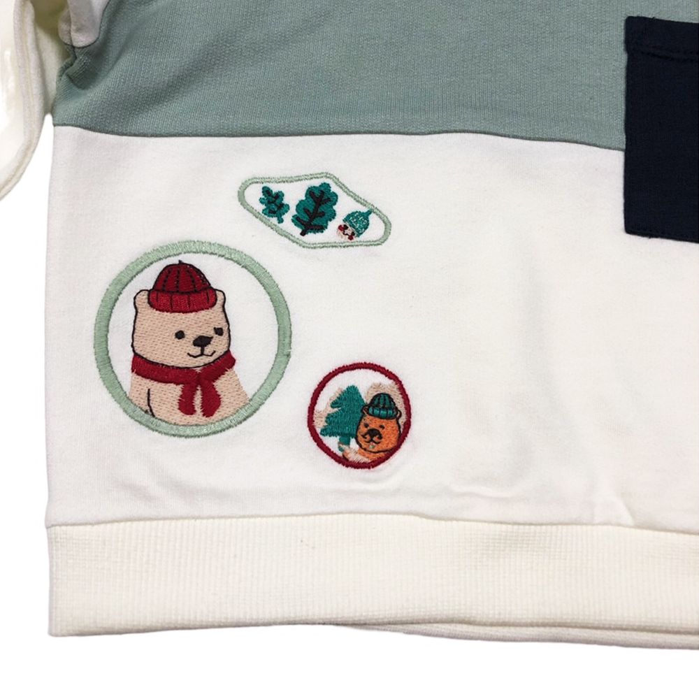 ME STYLE เสื้อฮูดแขนยาวAUTUMN ROAD คละสี 9-12 เดือน