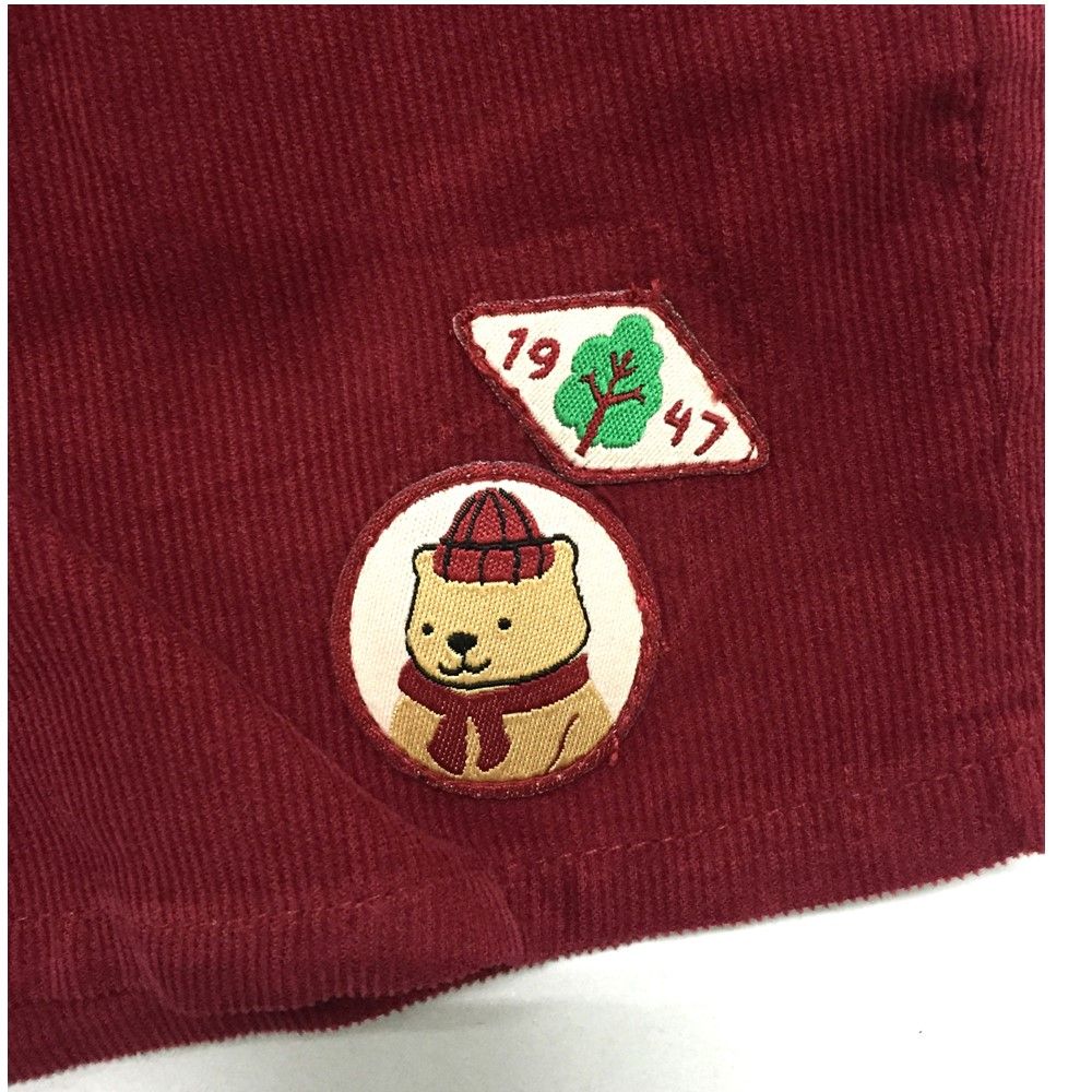 ME STYLE WOVEN SHORTS AUTUMN ROAD RED 3-6 MONTH