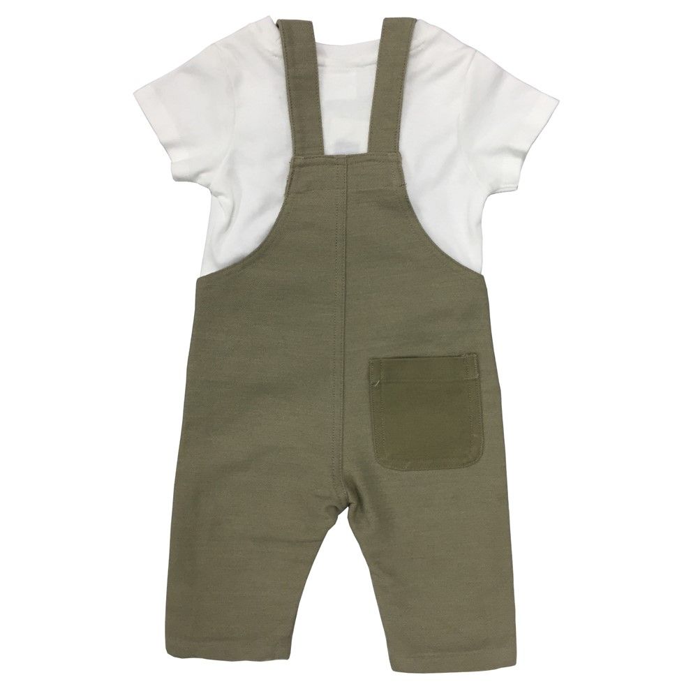 MESTYLE WOVEN ROMPER AUTUMN ROAD MIX COLOR SIZE 9-12 MONTH