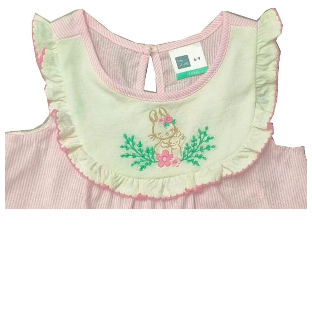 ME STYLE WOVEN SHIRT HOMMY PINK 9-12 MONTH