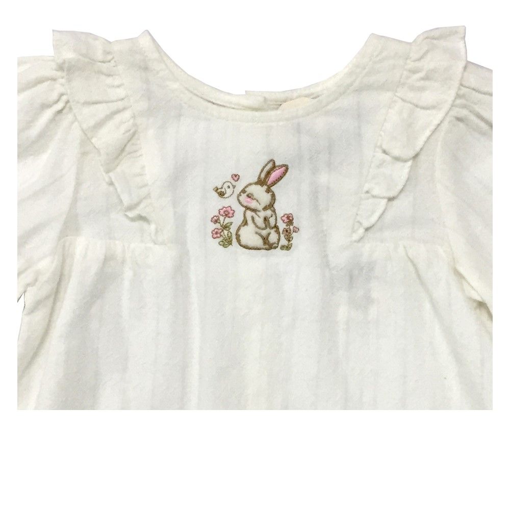 ME STYLE WOVEN SHIRT HOMMY WHITE 6-9 MONTH