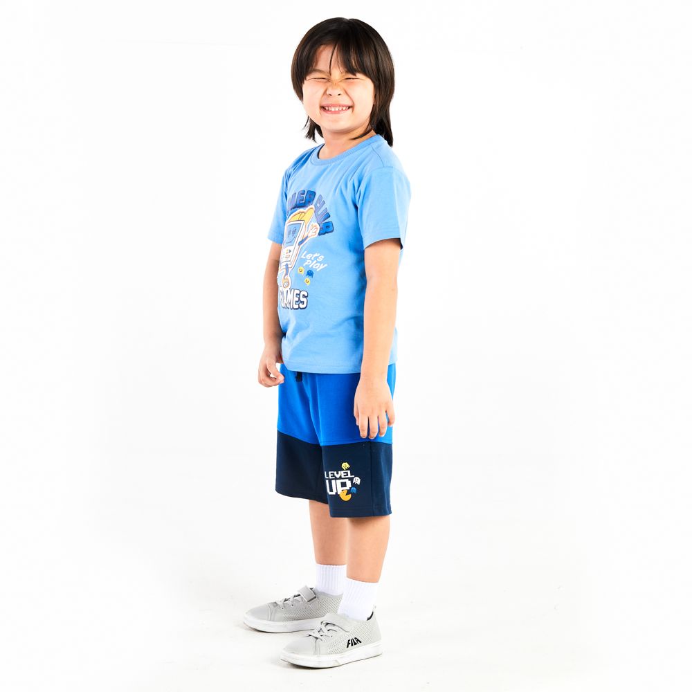 MESTYLE T-SHIRT RETRO BLUE SIZE 7 YEAR
