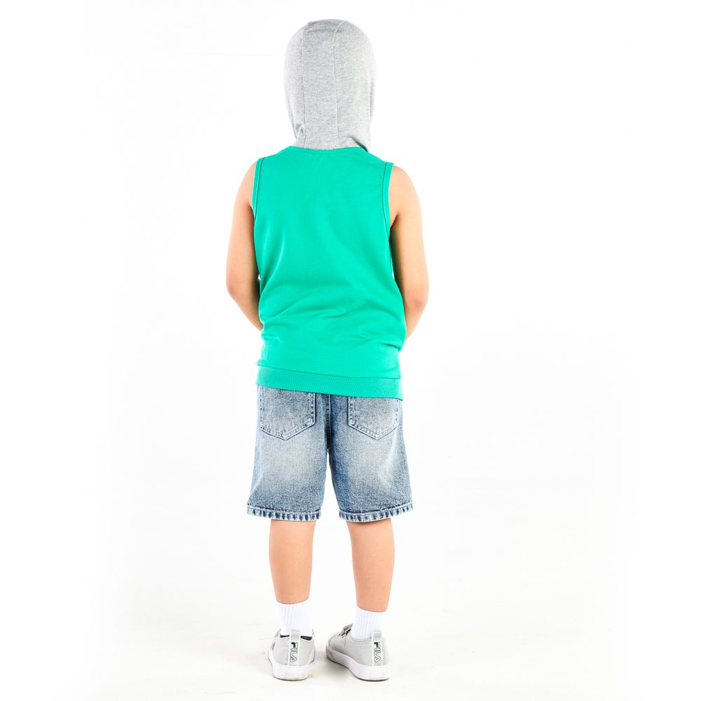 TANK TOP DUDE DINO GREEN 5 YEAR