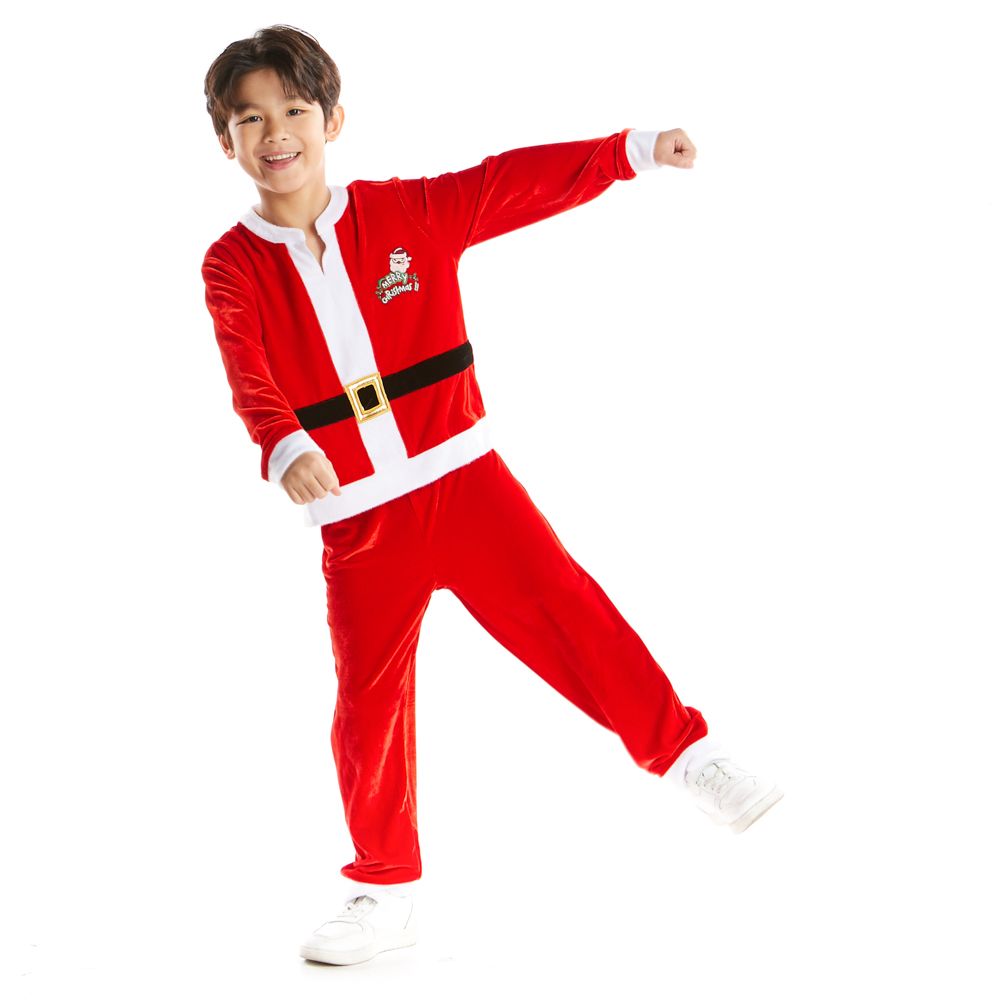 KNIT SET SANTA RED 7 YEAR