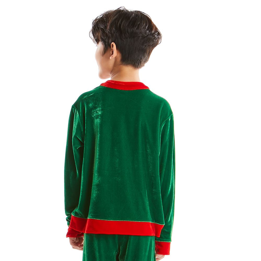 KNIT SET ELF GREEN 7 YEAR