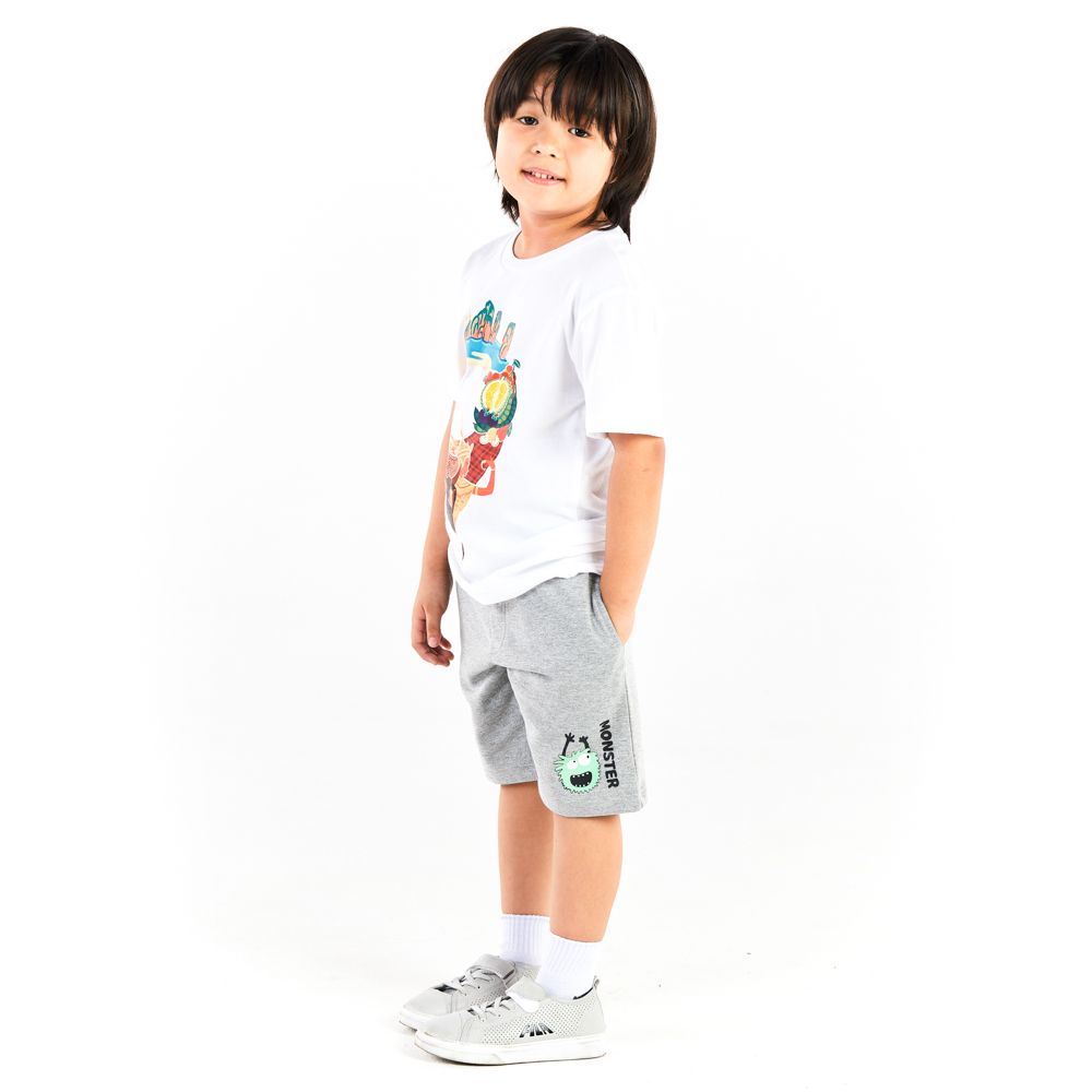 T-SHIRT YOUNG DESIGN WHITE 5 YEAR