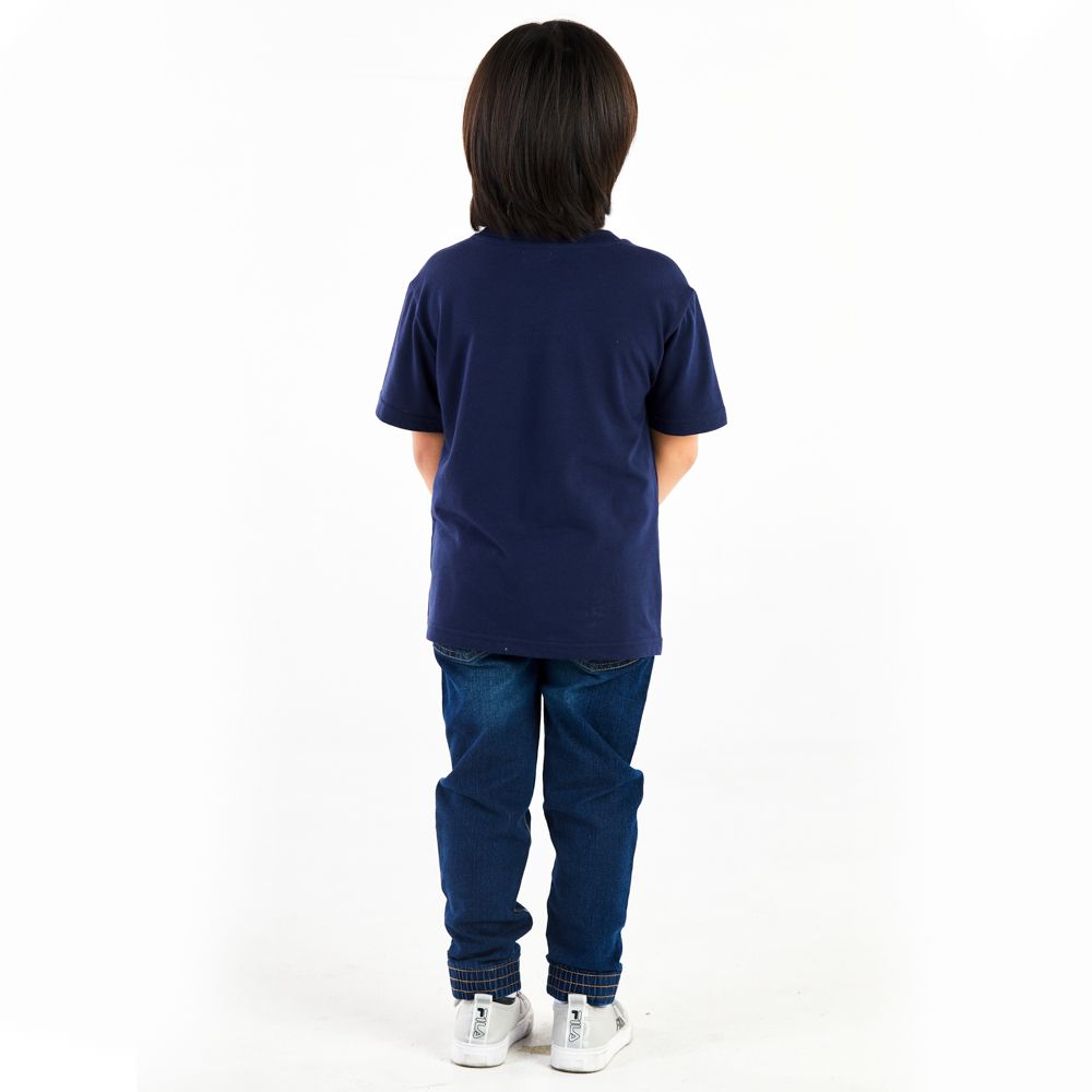MESTYLE T-SHIRT YOUNG DESIGN NAVY BLUE SIZE 9 YEAR