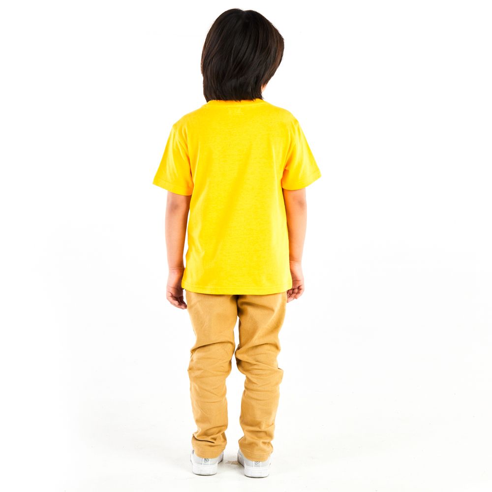 MESTYLE T-SHIRT YOUNG DESIGN YELLOW SIZE 5 YEAR